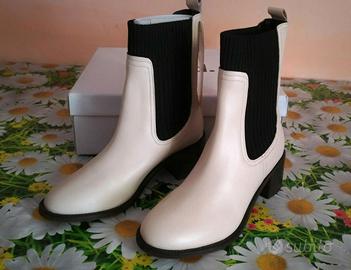 Stivali Chelsea marca Find n 38 Avorio bianco