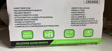 Allarme auto universale