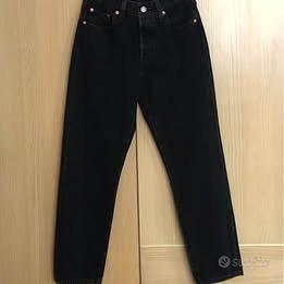 Jeans donna NUOVI neri Levi's 501
