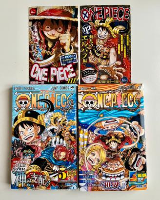 Prima edizione Manga One Piece 112-113 con Obi