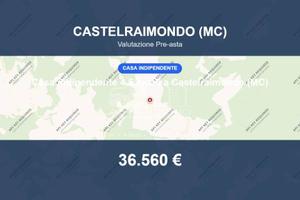 Immobile in asta di 76 m² a Castelraimondo