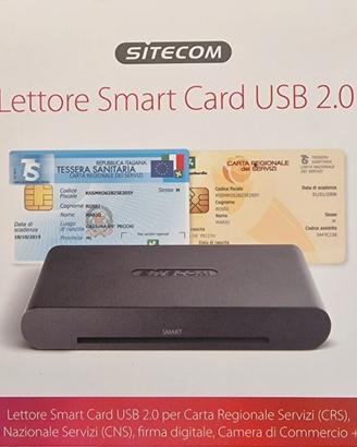 Lettore Smart Card USB 2.0 - SITECOM