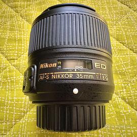 Nikon 35mm f/1.8G ED – Garanzia fino a maggio 2028