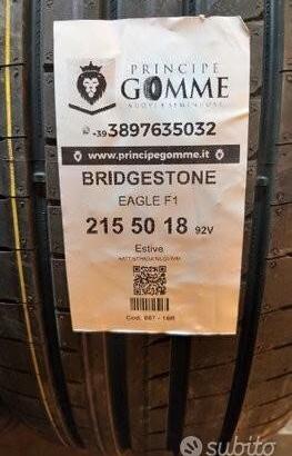 2 gomme 215 50 18 BRIDGESTONE A887