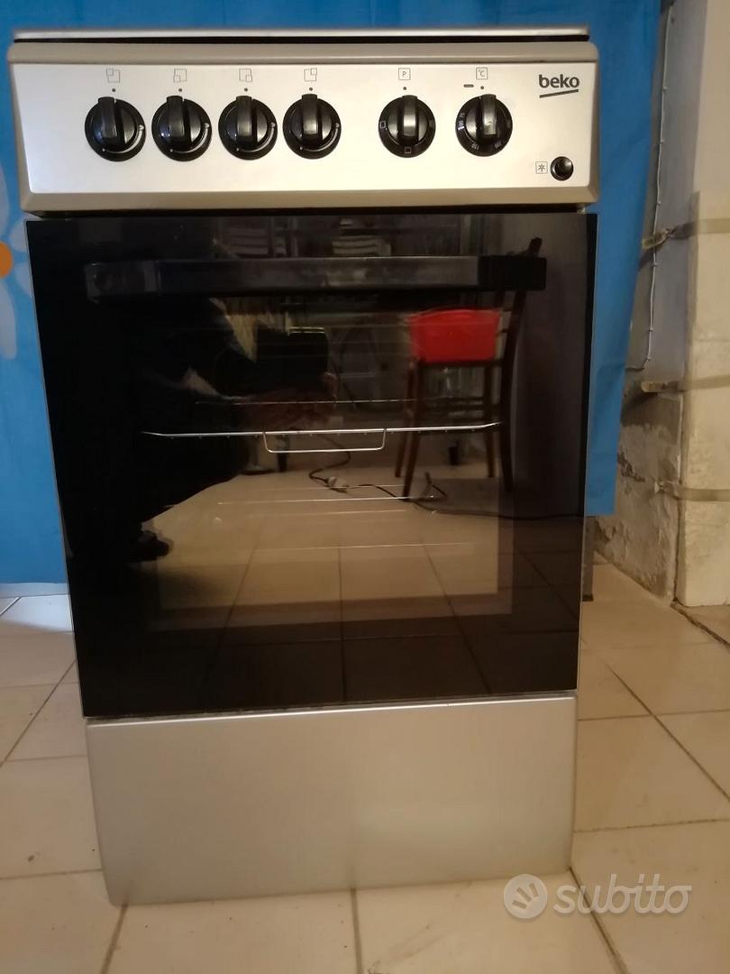 Cucina A Gas Beko 60x60cm Con Forno Elettrico Ventilato - 4 Fuochi Con Sicurezza Gas - Foto 7
