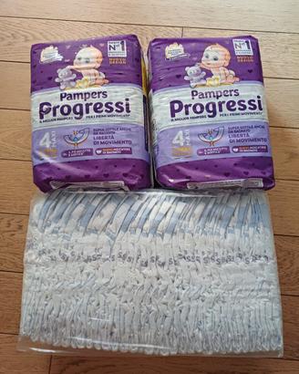 Pannolini Pampers Progressi taglia 4