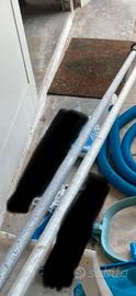 Asta piscina aspira universale in rete retino