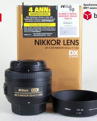 Nikon AF-S DX 35 F1.8 G (Nikon)