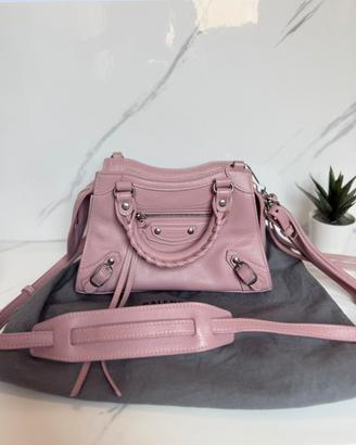 Balenciaga Neo City Mini Rosa Pelle pari al nuovo