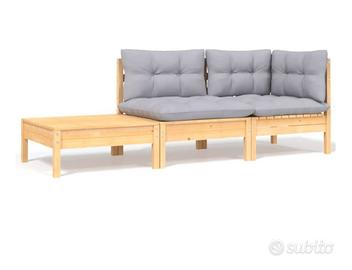 set in legno da giardino o terrazzo