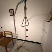 Alzamalati a piantana da terra in acciaio