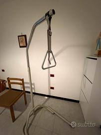 Alzamalati a piantana da terra in acciaio