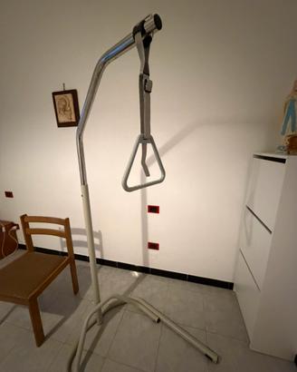 Alzamalati a piantana da terra in acciaio