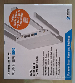 Modem Router Wi-fi Keenetic Runner 4G