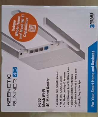 Modem Router Wi-fi Keenetic Runner 4G