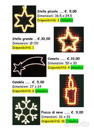 N.60 Luminarie Natalizie