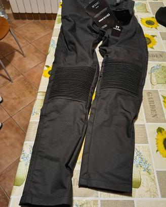 Pantaloni moto donna con protezioni