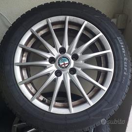 Cerchi Alfa Romeo originali con gomme invernali