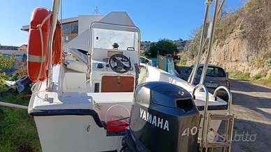 Barca a motore