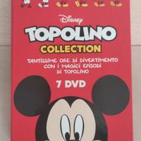 TOPOLINO COLLECTION 7 DVD BOX COFANETTO ORIGINALE