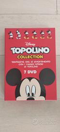 TOPOLINO COLLECTION 7 DVD BOX COFANETTO ORIGINALE