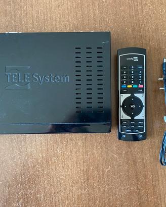 Decoder satellitare Tele System TS9010HD TIVÙ SAT