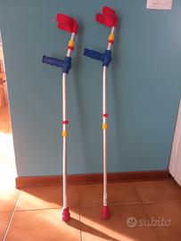Stampelle ortopediche bambini regolabili