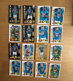 Lotto 16 carte Napoli Adrenalyn XL