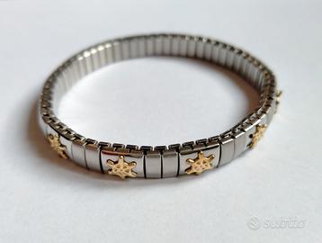 Bracciale acciaio oro donna/bambina