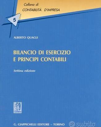 Bilancio di esercizio e principi contabil,Quagli