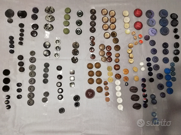 Lotto bottoni vintage