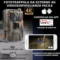 Fototrappola video live camera videosorveglianza