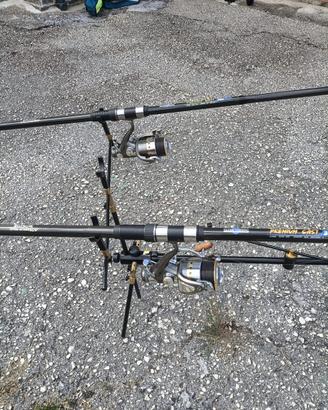 Set pesca completo 2 canne