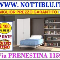 Letto a Scomparsa 1p 12 rate da € 100 a TASSO ZERO