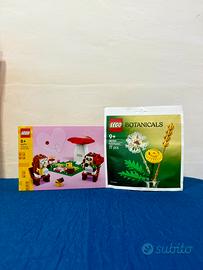 Lego 40711 Hedgehog Picnic + 30701 Field Flowers