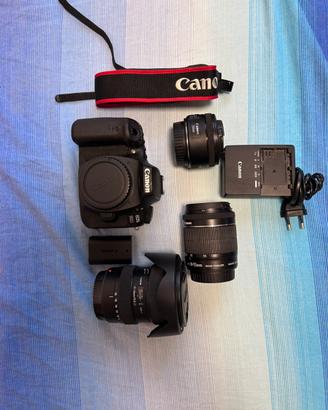 Canon EOS 90D + 3 obiettivi – Kit completo