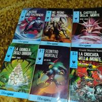 Lupo Solitario librogame lotto libri 4 6 7 8 12 15