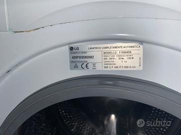 scheda per lavatrice  LG F1096NDA
