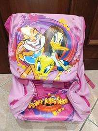 Zaino Scuola Looney Tunes rosa