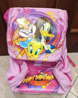 Zaino Scuola Looney Tunes rosa