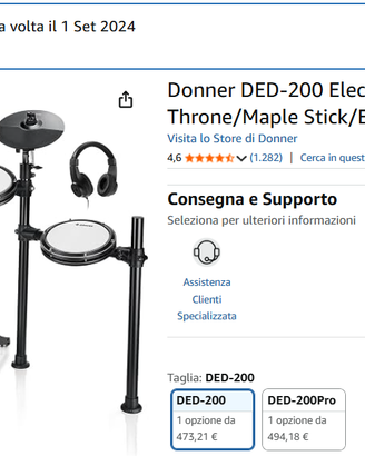 Batteria Donner 200