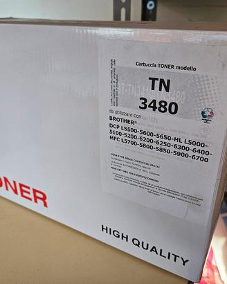 Toner TN  3480 Brother stampante laserjet