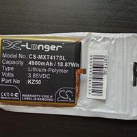 Batteria per cellulare/smartphone 4900mAh 3.85v