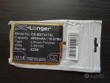 Batteria per cellulare/smartphone 4900mAh 3.85v