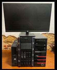 3 pc windows + monitor HP 28"
