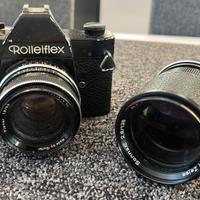 Rollei sl35 planar 50 e sonnar 135