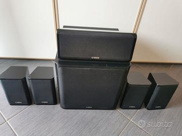 Kit casse audio 5.1 Yamaha NS P40 attivo