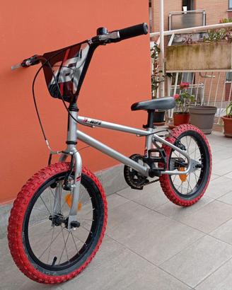 Bici Bmx bambino Btwin WIPE 500 16 POLLICI
