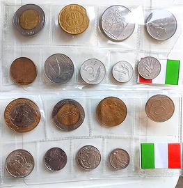 serie 1000 500 200 100 50 20 5 2 1 lire repubblica