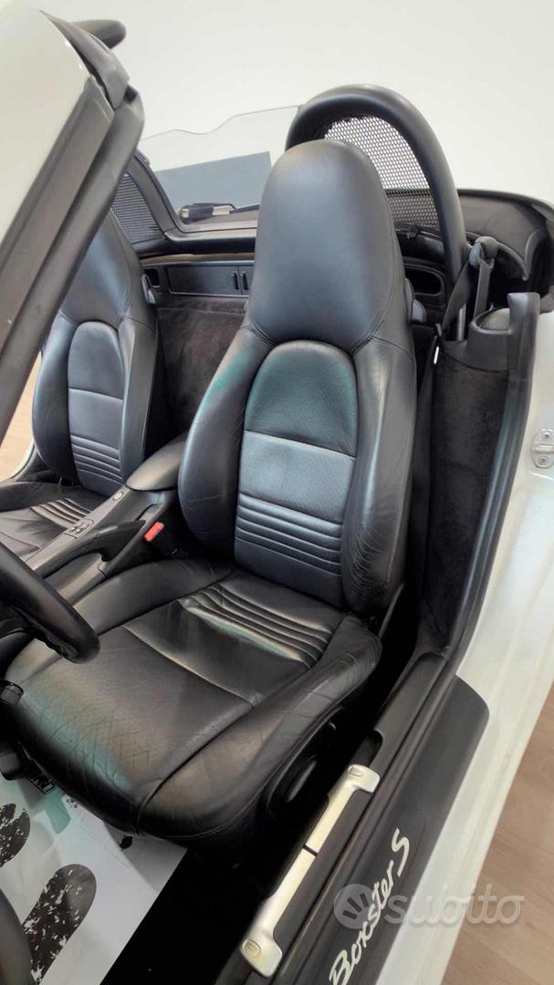 PORSCHE BOXSTER S 3.2 252ch - CUIR BLEU NUIT - SIÈGES CHAUFFANTS - RÉGULATEUR DE VITESSE - RADARS DE RECUL